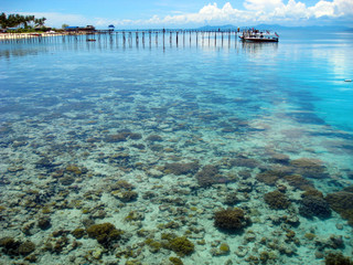 Ship on the dock of the bay