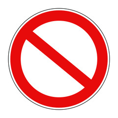 znak zakaz