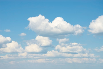 Beautiful sky with clouds