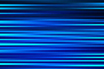 Horizontal blue lines motion blur abstract backdrop