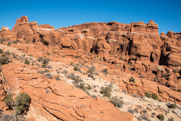 Fototapeta premium Views around The Fiery Furnace