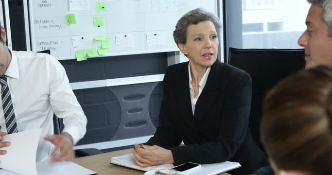 Business people in meeting in the office