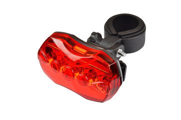 Red light bike reflector