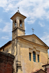 Fototapeta na wymiar The church of Barolo, Italy