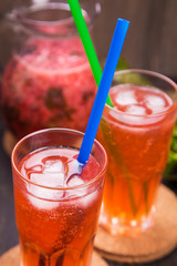fresh strawberry drink