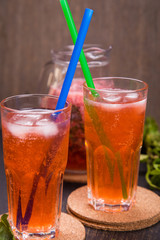 fresh strawberry drink