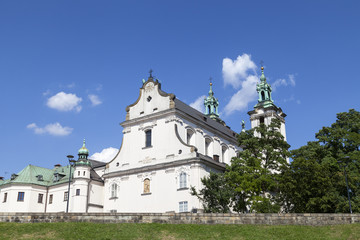 Fototapeta na wymiar Church on Skalka, Pauline Fathers Monastery, Krakow, Poland