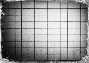 Horizontal black and white film scan plate illustration backgrou