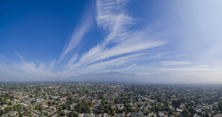 The beautiful San Gabriel Mountains, Los Angeles, U.S.A.