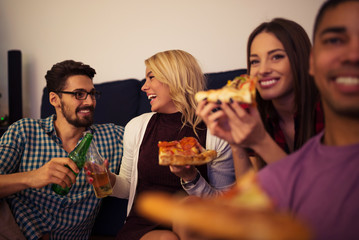 Pizza with friends