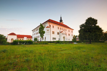 Palace in Uhersky Ostroh, Moravia, Czech Republic.