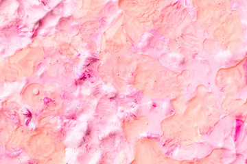 Pink paint abstract texture