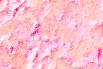 Fototapeta premium Pink paint abstract texture