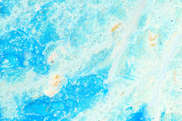 Naklejka premium Blue paint texture