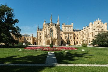 Fototapeta premium Lednice Chateau on summer day