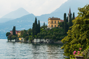 Botanical garden of Villa Monastero in Varenna, lake Como
