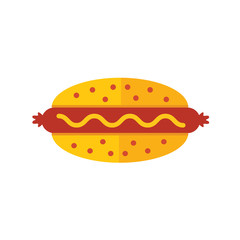 Sandwich icon  yellow color tone