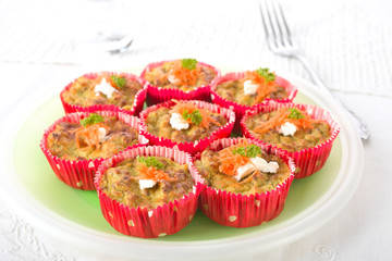 Gemüse- Muffins