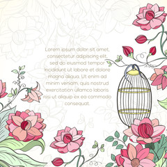 Invitation card for wedding