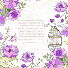 Invitation card for wedding