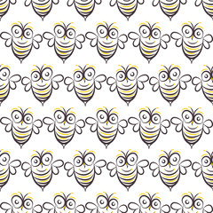 Bee pattern