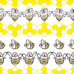 Bee pattern