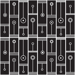Seamless abstract line pattern