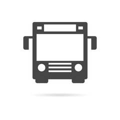 Bus symbol, Bus icon vector