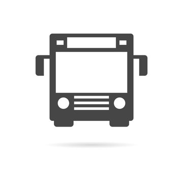 Bus symbol, Bus icon vector