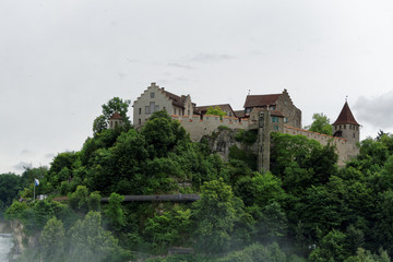 Fototapeta na wymiar The old castle at Rheinfall