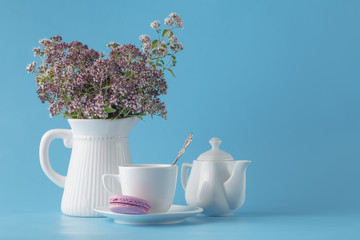 bouquet of blossoming oregano