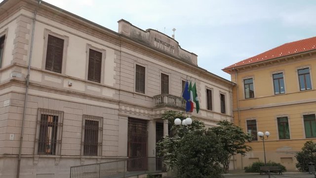 Town hall of Cassolnovo, PV, Italy
