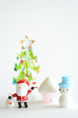 フィギュアでクリスマスイメージ