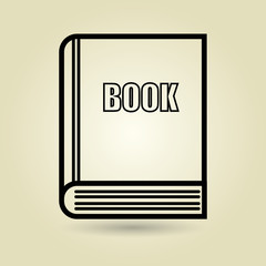 symbol of book isolated icon design, vector illustration  graphic 