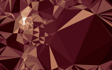 Fototapeta premium Abstract low poly background, geometry triangle