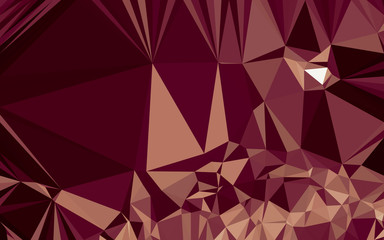 Abstract low poly background, geometry triangle