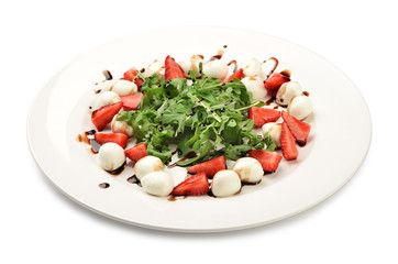 Fresh Strawberry and Mozzarella salad