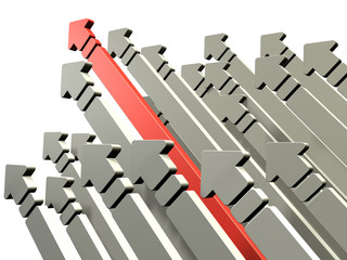 勝利を連想させるアブストラクト