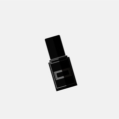 cosmetic products,  enable bottle silhouette vector over white c
