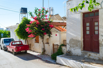Fototapeta na wymiar The village of Myrtos, near Ierapetra. Crete. Greece