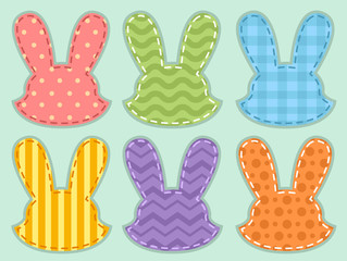 Fabric Bunny Head Patterns