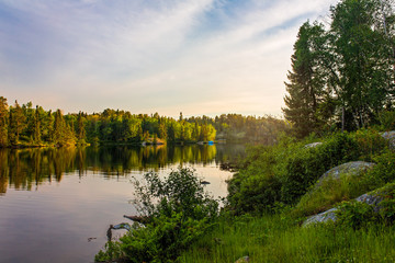 Sunset on Ontario Lake