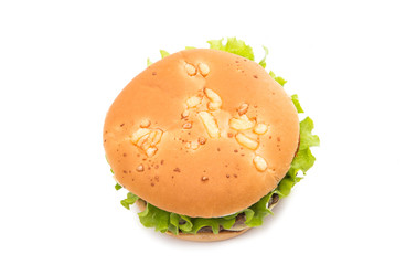 Big hamburger