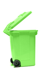 gr&uuml;ne M&uuml;lltonne