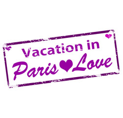 Vacation in Paris