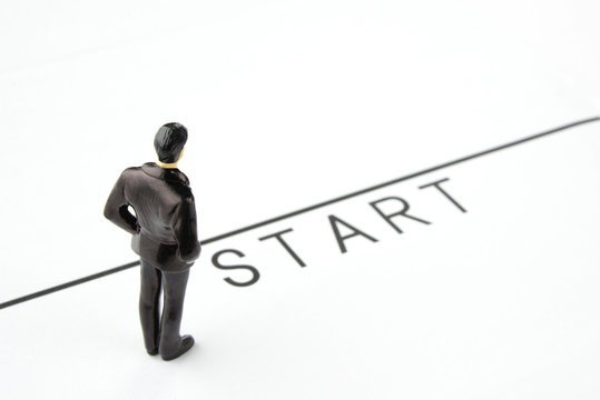 ビジネスイメージ―スタートライン