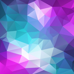 Abstract colorful background of triangles