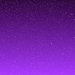 Vector background snowflakes. Purple ice storm.