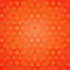 Abstract colorful background of hexagons