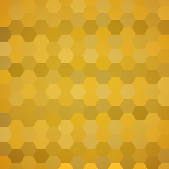Abstract colorful background of hexagons
